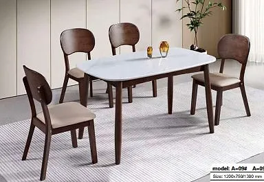 Bàn ăn + 4 ghế A-09