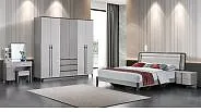 Giường ngủ 1m6 + Tủ 4 cánh D-15